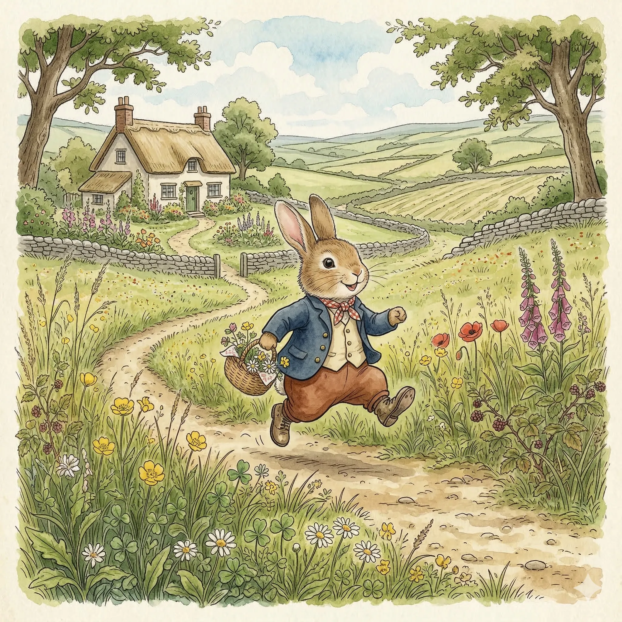 Beatrix Potter style